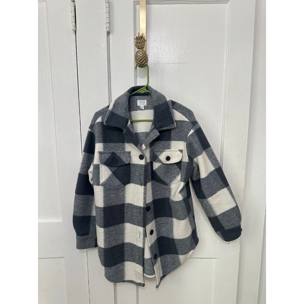 Time and Tru women’s size medium plaid jacket